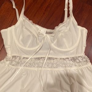 Lace Detail Slip Dress